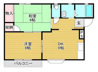 ジョイフル21【2階】の間取り