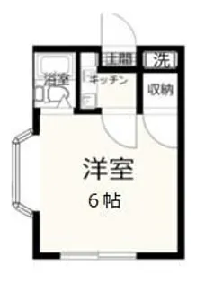 コーポK5【2階】の間取り