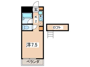 Yokohama Genius Garden【2階】の間取り