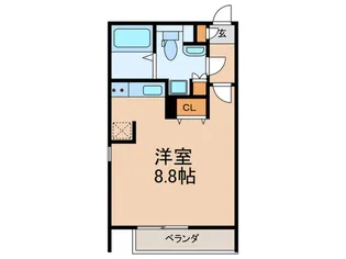 PASEO市谷加賀町【4階】の間取り