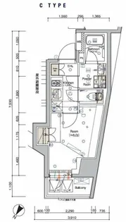 SYFORME SHIROKANE TAKANAWA【6階】の間取り