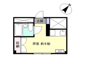 キャトルセゾン石神井【1階】の間取り