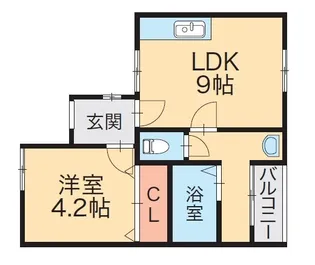 グリーンホームズIII【1階】の間取り