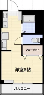 リバーヒル【3階】の間取り