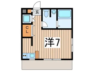 グリ-ンガ-デン【1階】の間取り