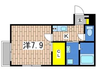 メルファ保土ヶ谷II【1階】の間取り