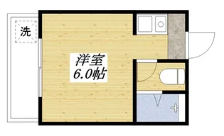 ルミネ東中神【1階】の間取り