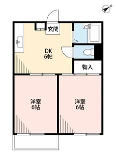 サンシティB【1階】の間取り