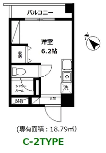 アネックス上小町【1階】の間取り