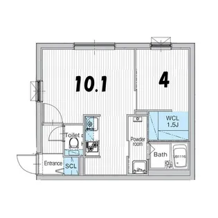 JANUS residences南郷Hills【3階】の間取り