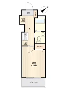 コーポ大和【2階】の間取り