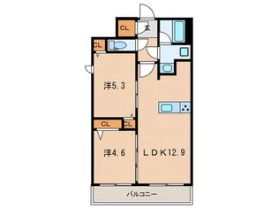 グランカーサ王子II【6階】の間取り