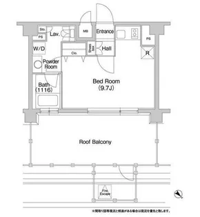 コンフォリア豊洲【7階】の間取り