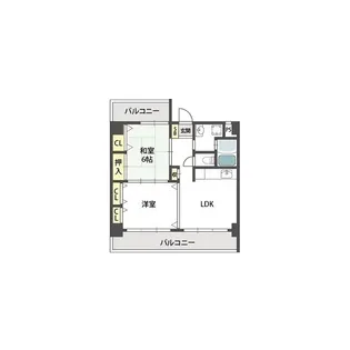 グローリーヨシダ【3階】の間取り