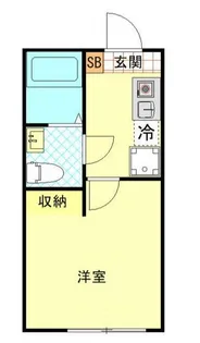 フィーカ板橋【2階】の間取り