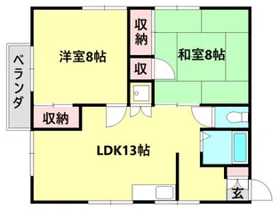 生駒ビル【4階】の間取り