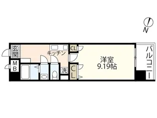 第16友建ビル【7階】の間取り