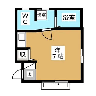 グゥー世田谷【2階】の間取り