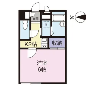 エスポワール【1階】の間取り