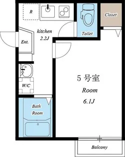 セレーノ鳩ケ谷【1階】の間取り