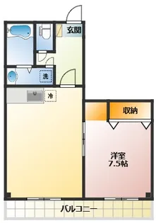 大商第三マンション【3階】の間取り