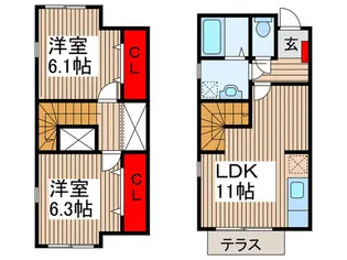 マーベラススクエアIIの間取り