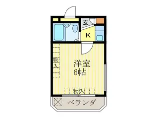 ルネサンス【2階】の間取り