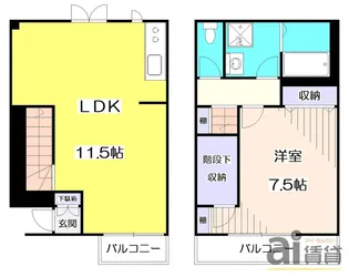 Aifort.方南町の間取り