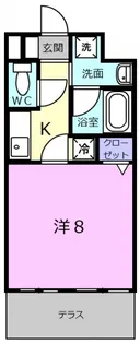 アンビエンテ【2階】の間取り