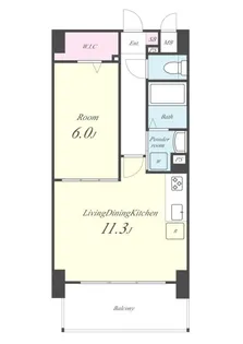 YSD【3階】の間取り