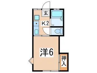 ブラームスの小径【1階】の間取り