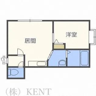 サザンクロス宮の沢【3階】の間取り