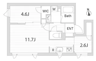 GranDuo下北沢V【3階】の間取り