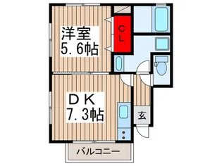 カーサ戸田公園A【1階】の間取り