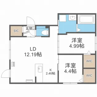 イル デコ356【1階】の間取り