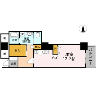 品川シーサイドビュータワーII【18階】の間取り