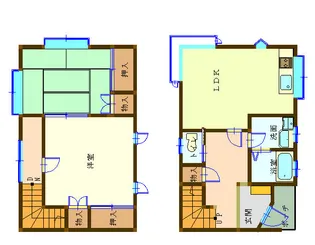ハイツKの間取り
