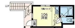 ユナイト井土ヶ谷スウィーツベリーオペラ【1階】の間取り
