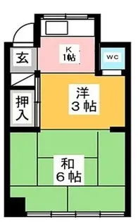 杉山ビル【3階】の間取り