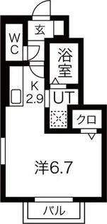 ぽらん【1階】の間取り
