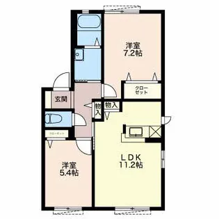 M&RB【1階】の間取り