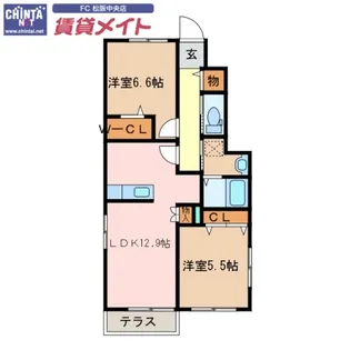 Hills-T【1階】の間取り