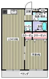 ファインコート【4階】の間取り