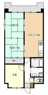 ユートピア不二【5階】の間取り