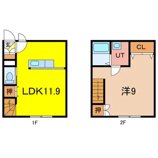 カーサ美瑛の間取り