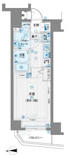 メインステージ田端参番館【5階】の間取り