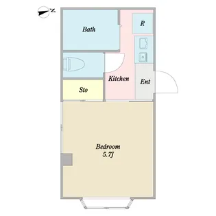 福ビル【4階】の間取り