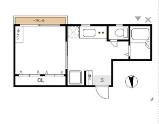 浅草Kビル【4階】の間取り