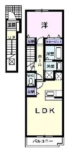 ブライトヒルSKII【2階】の間取り