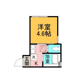 ヒルズ峰岡町B棟【1階】の間取り